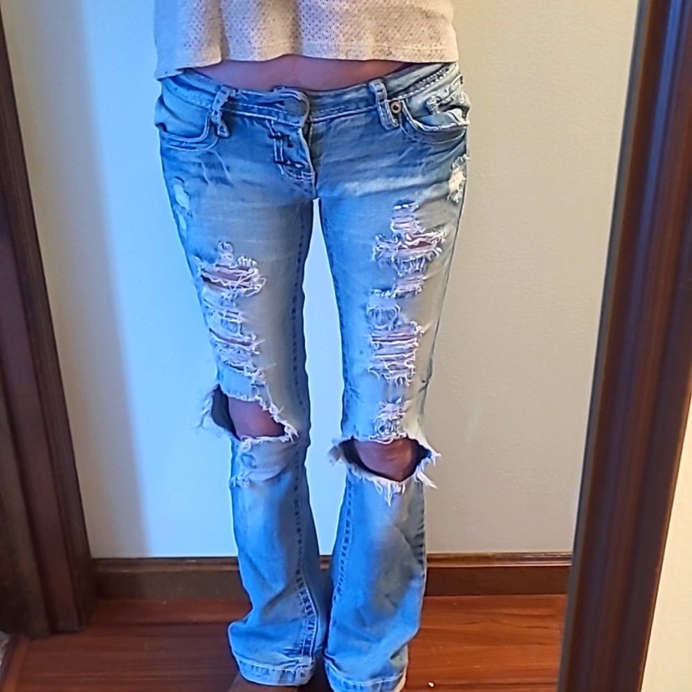 Amethyst boot leg jeans size 0